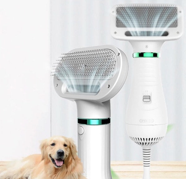 Cepillo secador para perro