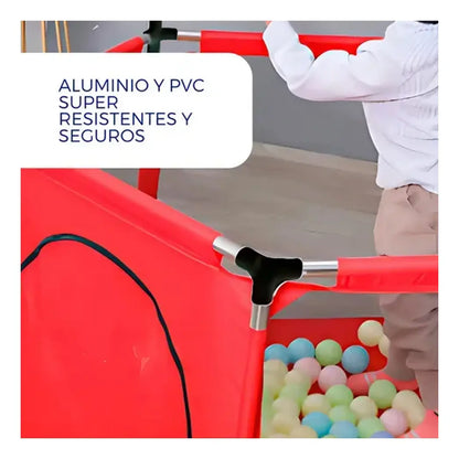 Piscina de pelotas 1.2M x 60 M