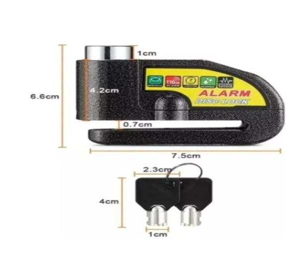 Candado Alarma Moto Bici DW-UK