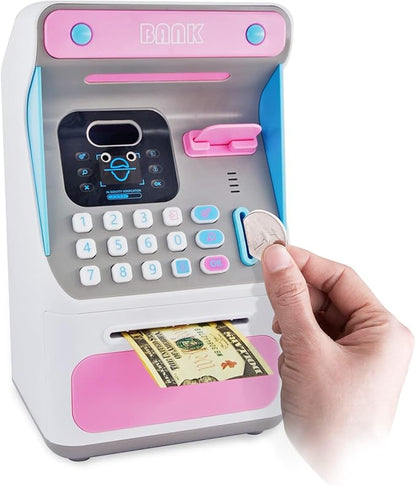 Alcancía Electrónica Para Niños Cajero Automático