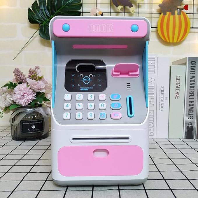Alcancía Electrónica Para Niños Cajero Automático