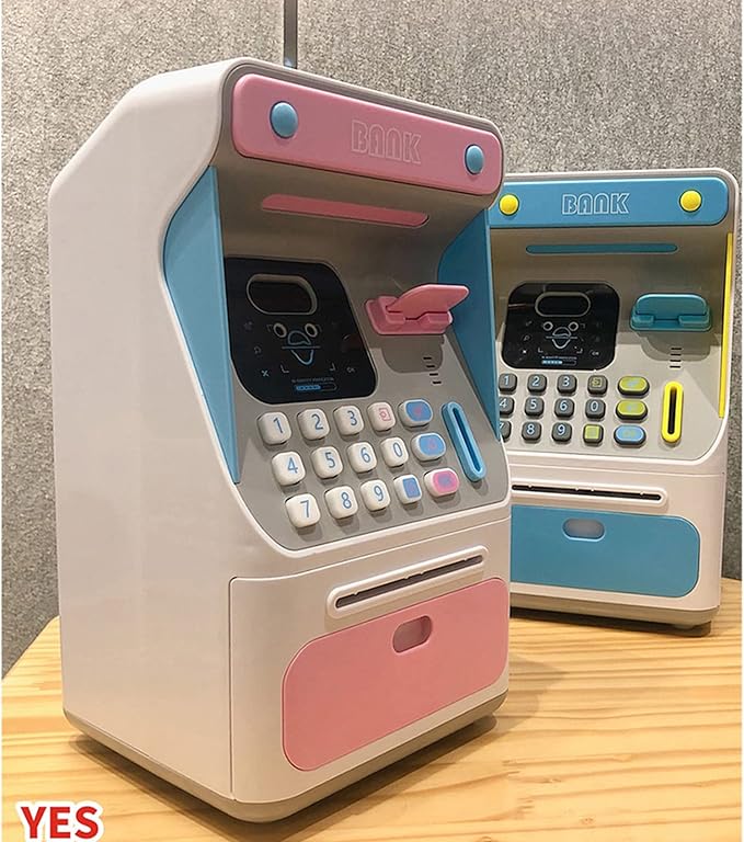 Alcancía Electrónica Para Niños Cajero Automático
