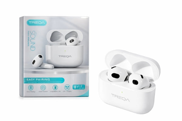 Audífonos Bluetooth Inalámbricos Blancos