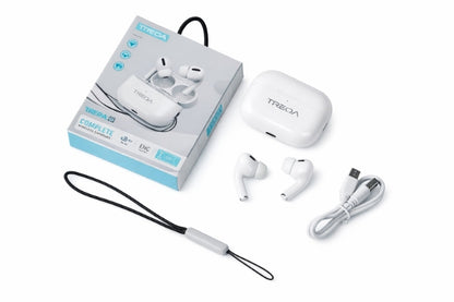 Audífonos Bluetooth Inalámbricos Blancos