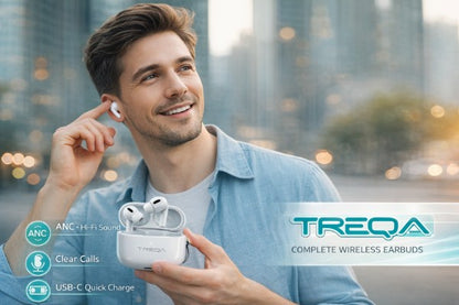 Audífonos Bluetooth Inalámbricos Blancos