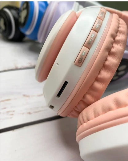 Auriculares Bluetooth De Gato