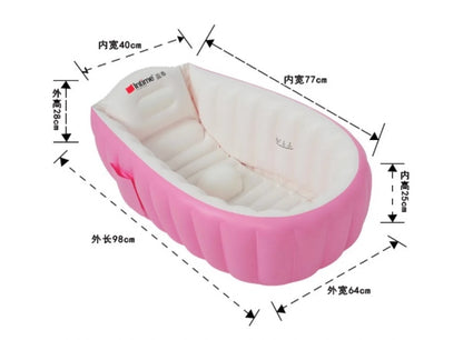 Piscina Bañera Tina Inflable Para Bebes