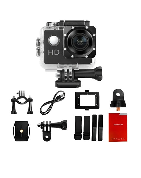 Camara Deportiva De Video Resistente Al Agua Casco Moto-Bici