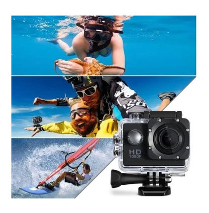 Camara Deportiva De Video Resistente Al Agua Casco Moto-Bici