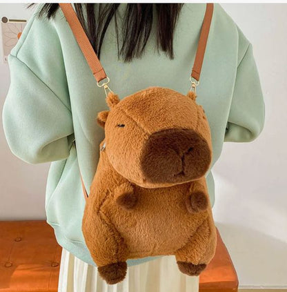 Mochila morral de kapibara