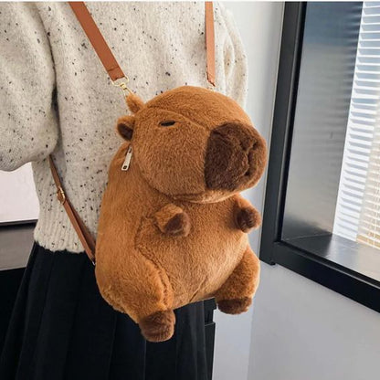 Mochila morral de kapibara