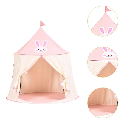 Carpa castillo para niños con luces Led