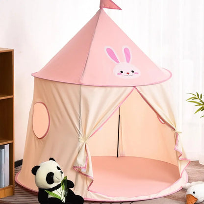 Carpa castillo para niños con luces Led