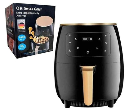 Freidora de aire OK Silver Crest 6L