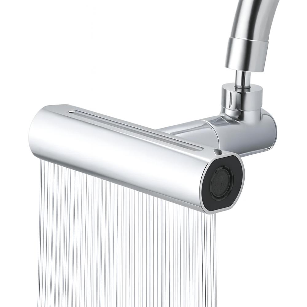 Grifo Giratorio 360 Extensor Llave Cocina Universal 4 En 1