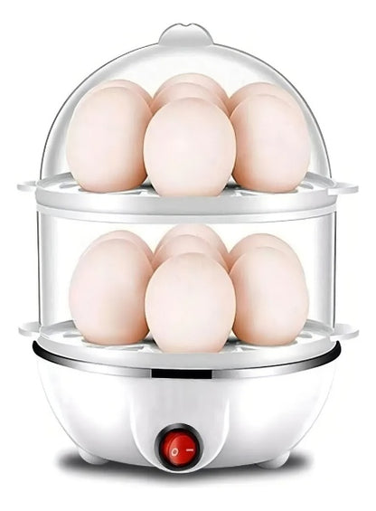 Hervidor De Huevos Doble Olla Eléctrica