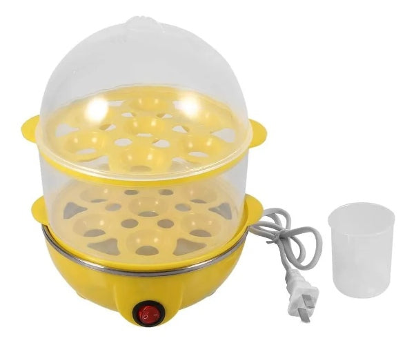 Hervidor De Huevos Doble Olla Eléctrica