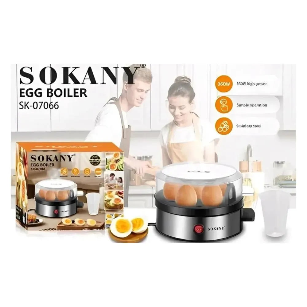 Hervidor de huevos eléctrico Sokany
