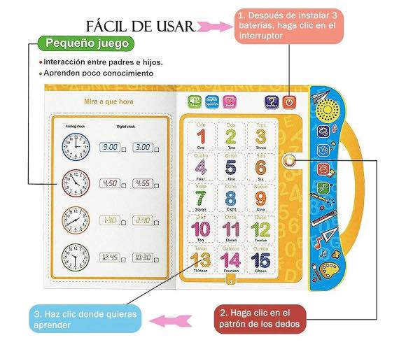 Libro interactivo Ingles-Español