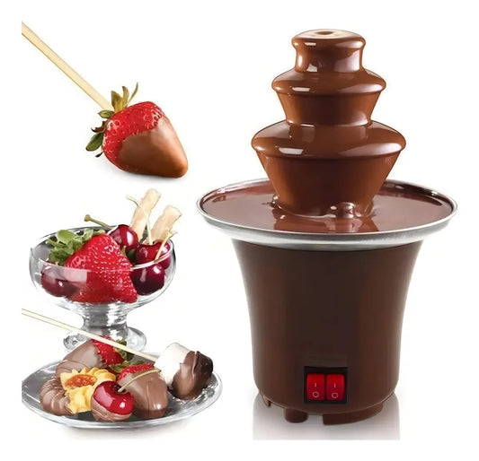 Mini fuente de chocolate eléctrica de 3 niveles (Copia)