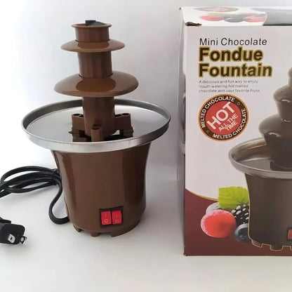 Mini fuente de chocolate eléctrica de 3 niveles (Copia)