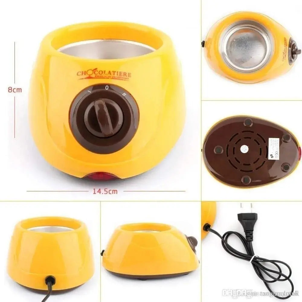 Mini Fondue Eléctrico Maquina Para Derretir Chocolate Cocina