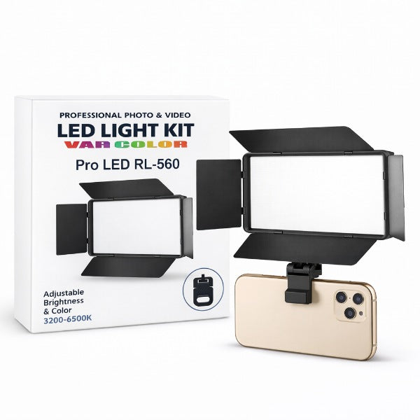 Panel De Luz Pro Led Para Fotografia Y Videos