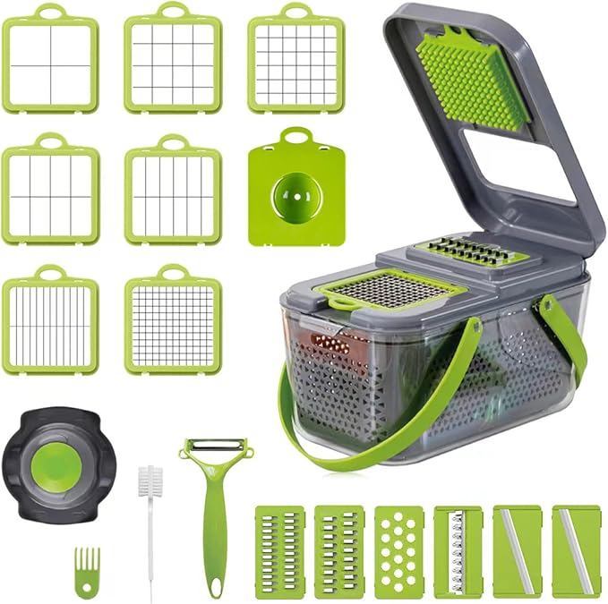 Picador de verduras multifuncional 22pcs