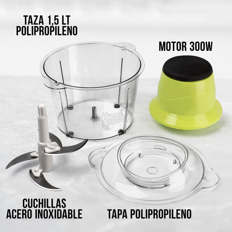Picatodo Procesador De Alimentos Eléctrico Find Back