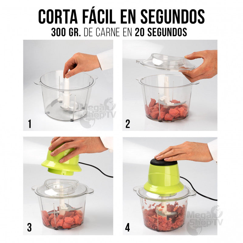 Picatodo Procesador De Alimentos Eléctrico Find Back