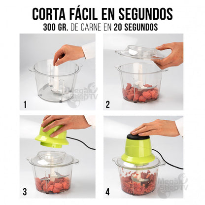 Picatodo Procesador De Alimentos Eléctrico Find Back