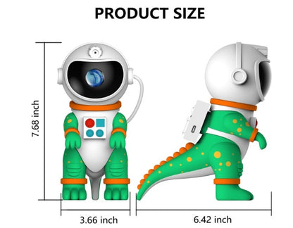 Proyector Galaxy dinosaurio astronauta, 8 modos de luz