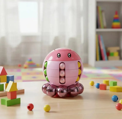 Pulpo Didáctico Giratorio- Cubo Mágico Niños