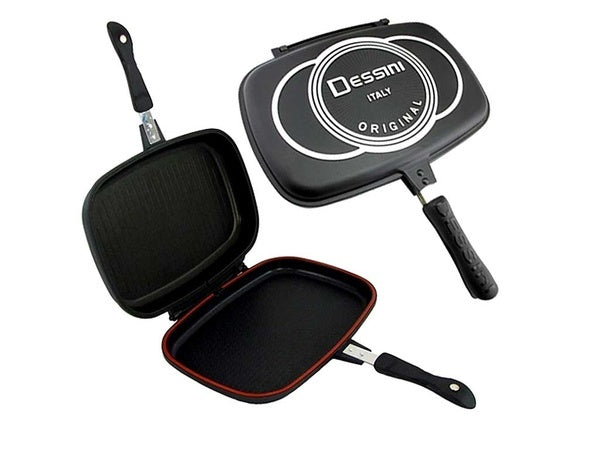 Sartén de doble parrilla Dessini 36cm